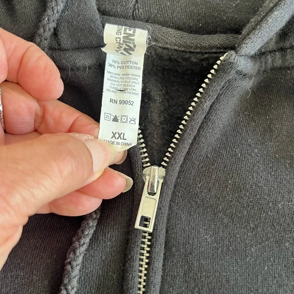 rare HBO Store Shop Game of Thrones Black Hoodie jacket sweatshirt - Picture 3 of 10